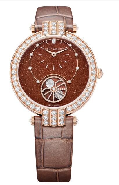 Harry Winston Premier Precious Moon Phase Automatic 36mm PRNAMP36RR001 best replica watch